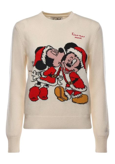 Pull Donna con ricamo SAINT BARTH | QUE0010 NEW QUEEN02117I KISSMASS MOOD 10 EMB